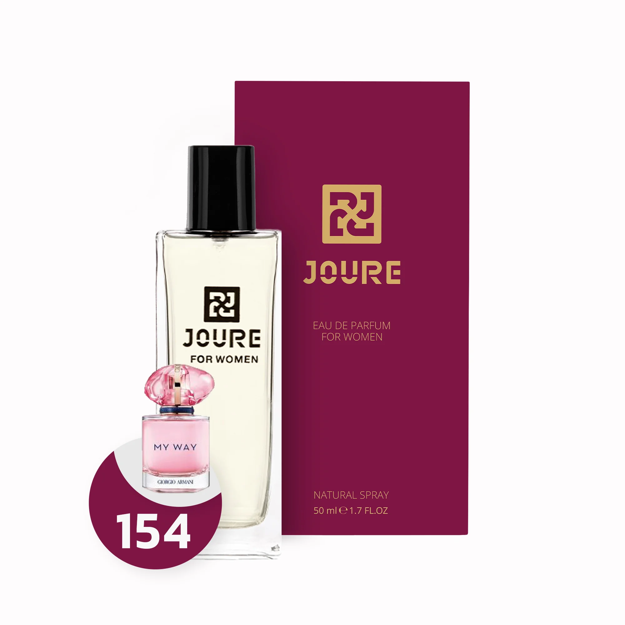154 ادوپرفیوم زنانه ژوور مدل جورجیو آرمانی مای وی نکتار 50 میل(Giorgio Armani My Way Nectar) - تصویر 1