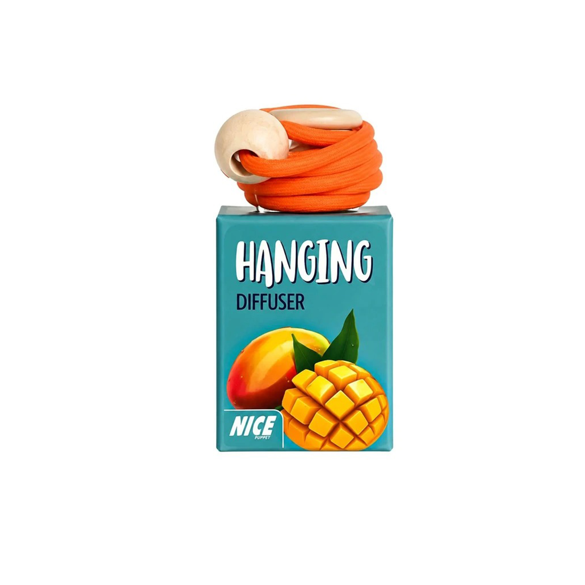 car airfreshner mango nice1 Car Freshener 10ml-Mango - تصویر 1